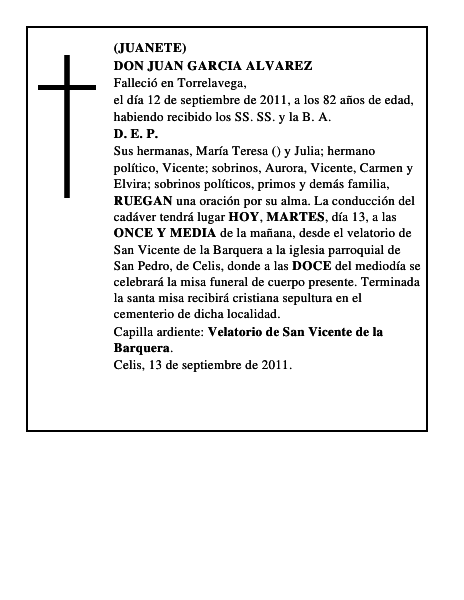DON JUAN GARCIA ALVAREZ
