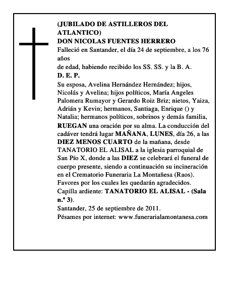 DON NICOLAS FUENTES HERRERO