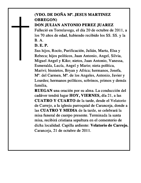 DON JULIAN ANTONIO PEREZ JUAREZ