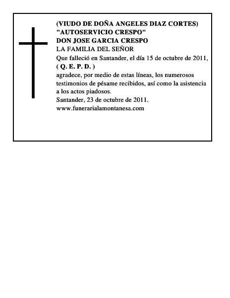 DON JOSE GARCIA CRESPO