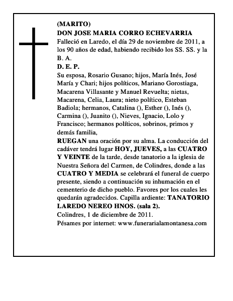 DON JOSE MARIA CORRO ECHEVARRIA