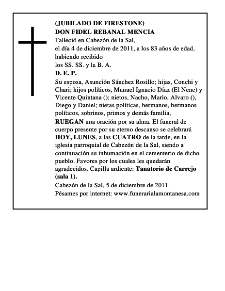 DON FIDEL REBANAL MENCIA