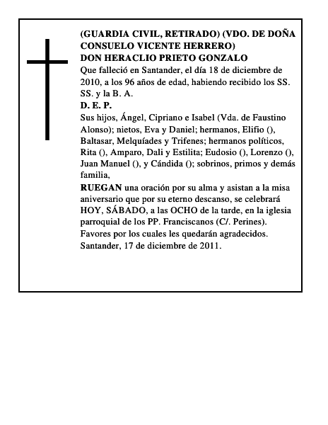 DON HERACLIO PRIETO GONZALO