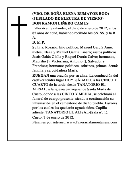 DON RAMON LIÑERO CAMUS