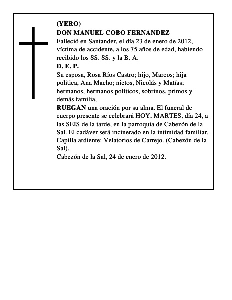DON MANUEL COBO FERNANDEZ