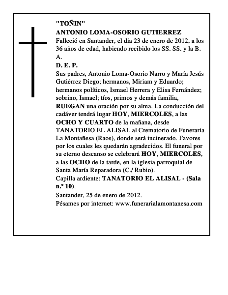 ANTONIO LOMA-OSORIO GUTIERREZ