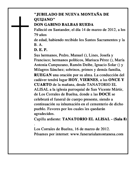 DON GABINO BALBAS RUEDA