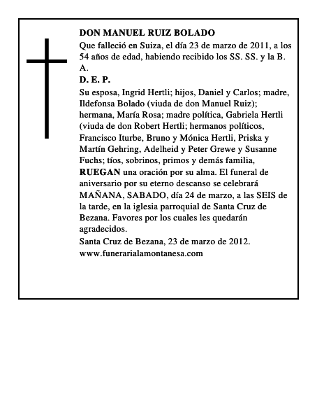 DON MANUEL RUIZ BOLADO