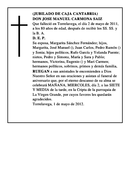 DON JOSE MANUEL CARMONA SAIZ