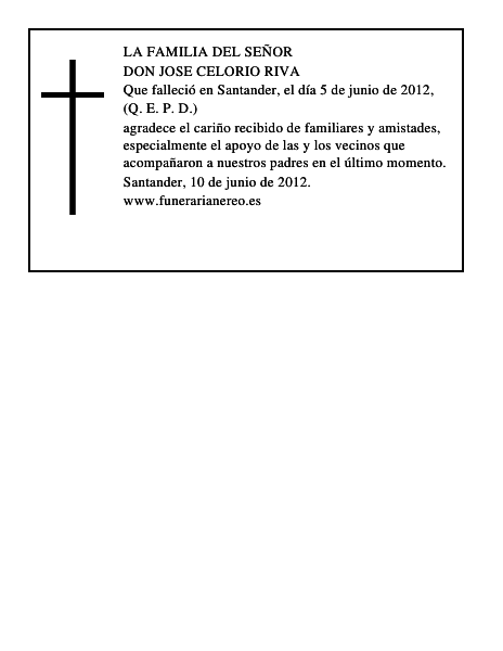 Jose Celorio Riva