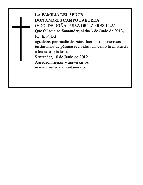 ANDRES CAMPO LABORDA