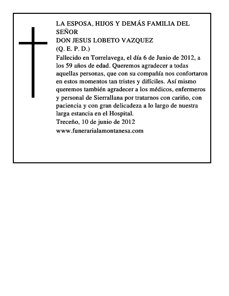 JESUS LOBETO VAZQUEZ
