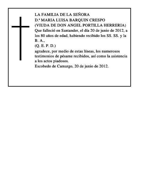 Maria Lusia Barquin Crespo