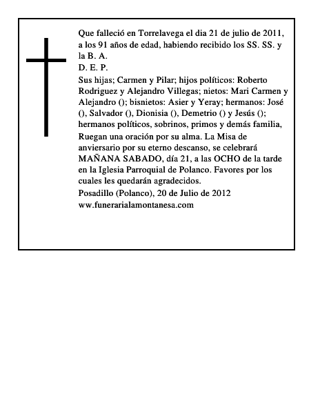 MATILDE CASTAÑEDA HERRERA