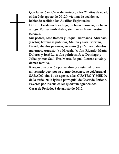 David Gonzalez Sanchez