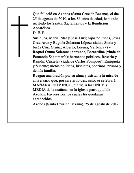 Jose Dionisio Oruña