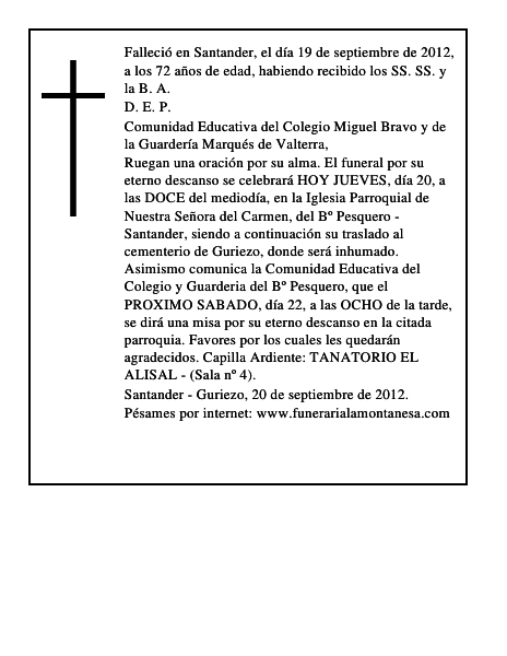 JOSE FELIX DE LAS CUEVAS GONZALEZ
