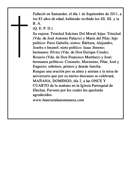 NEMESIO CASTILLO BEDIA