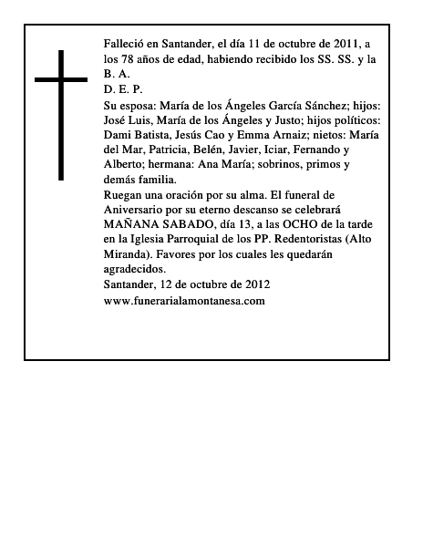 JOSE LUIS CAMINO SOTO