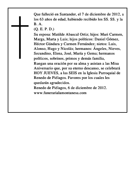 MANUEL ANGEL FERNANDEZ CRESPO