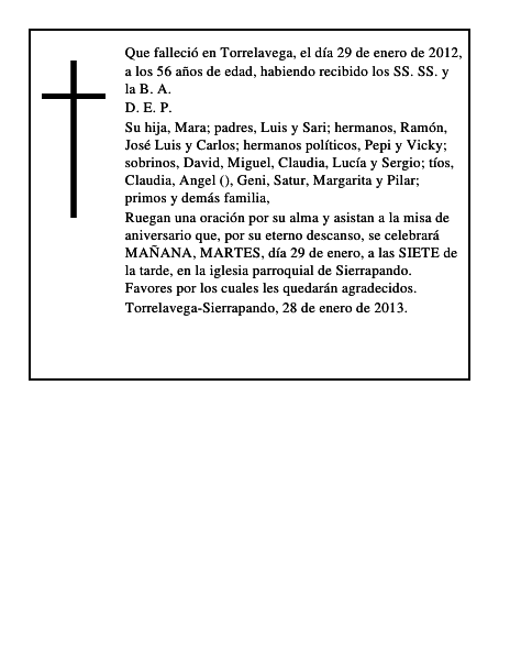 M. Luisa Martinez Toca