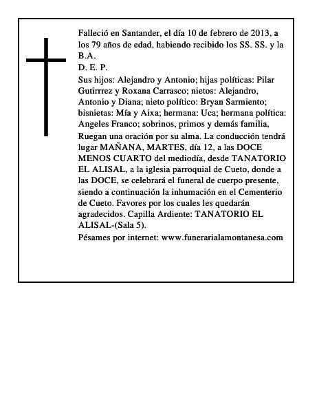 Carmen Toca Iztueta