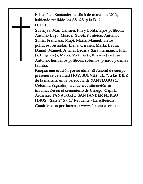 María del Carmen Gutierrez Fernandez