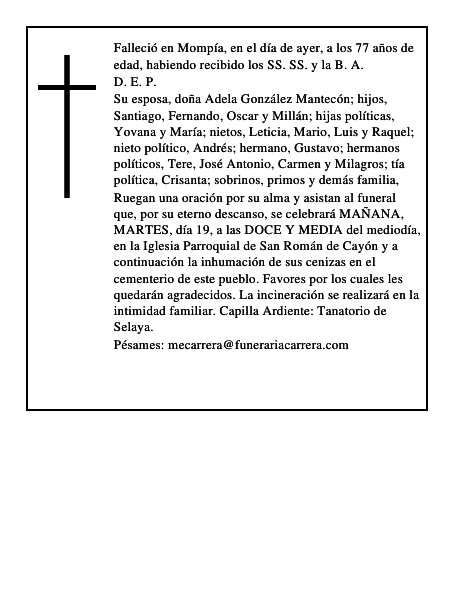 Marcelino Pérez Maza