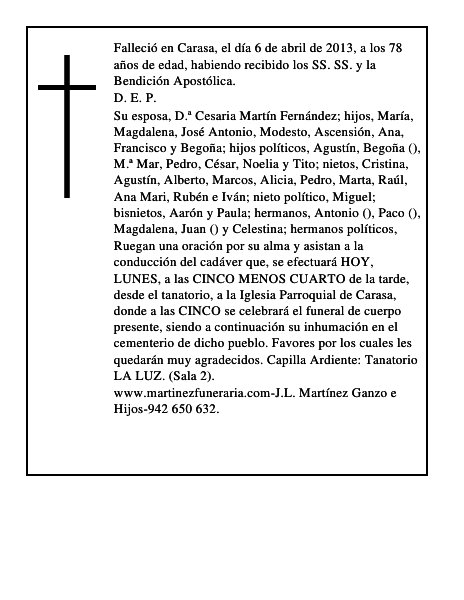 Modesto Fernández García