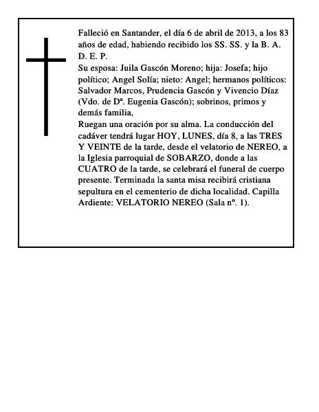 Antonino Pérez Herández
