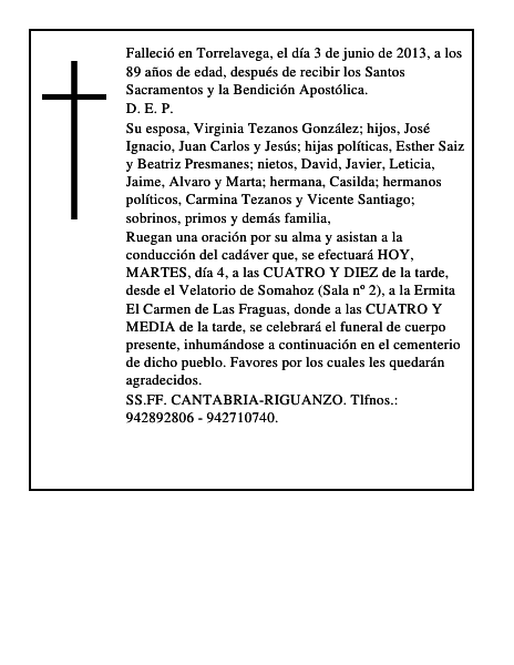 Jose Fernandez Alonso