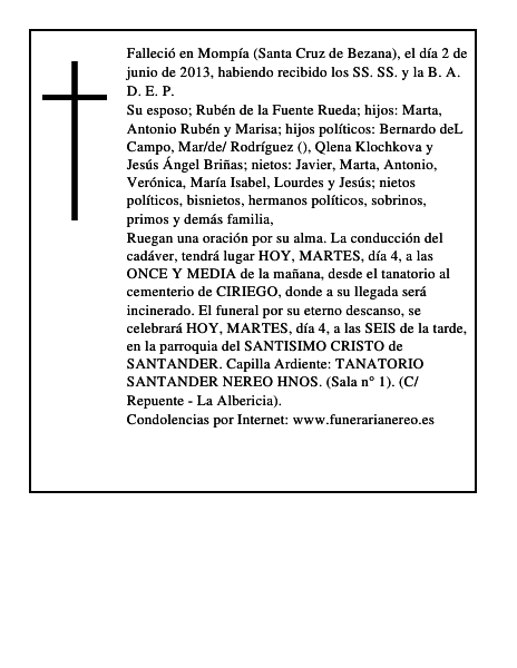 María Visitación del Campo de Alvarado