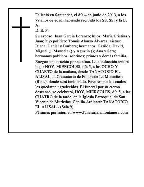 Maria Cristina Alonso Alonso1
