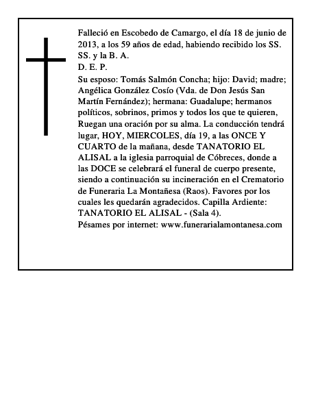 María del Rosario San Martín González