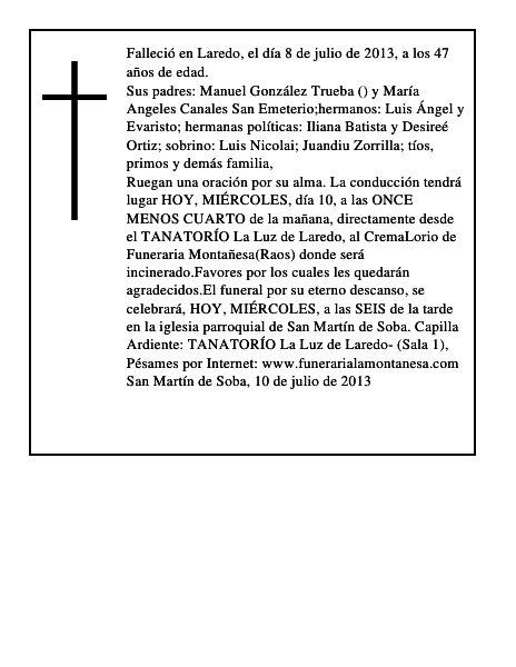 Juan Manuel Gonzalez Canales