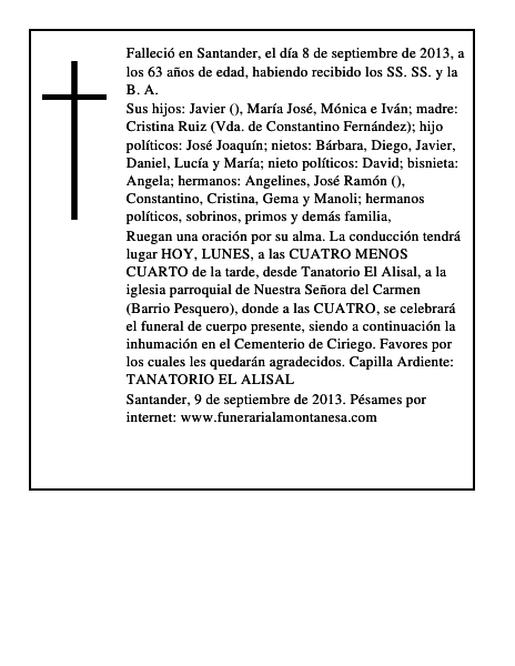 DOÑA JOSEFA FERNANDEZ RUIZ