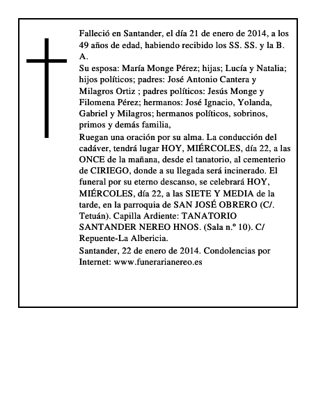 José Antonio Cantera Ortiz