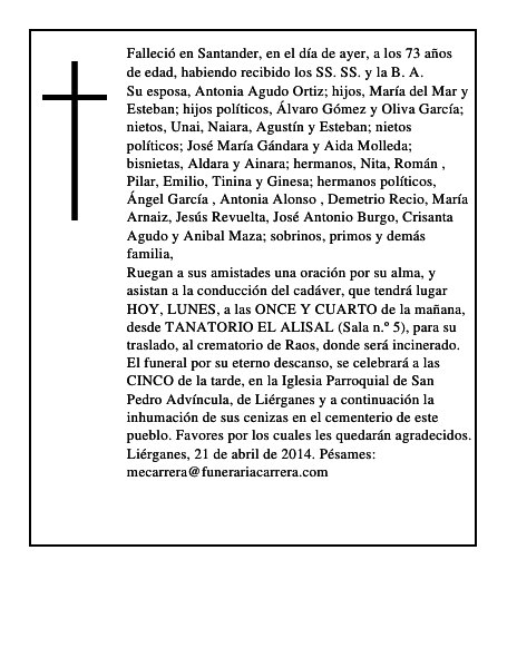 Agustín Cano Arnaiz