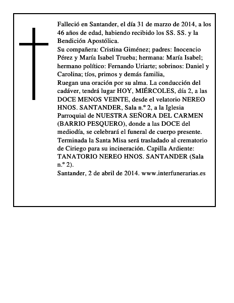 José Luis Pérez Trueba
