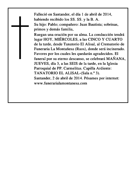 María Cristina Alonso Buces