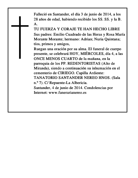 Sergio Cuadrado Morante