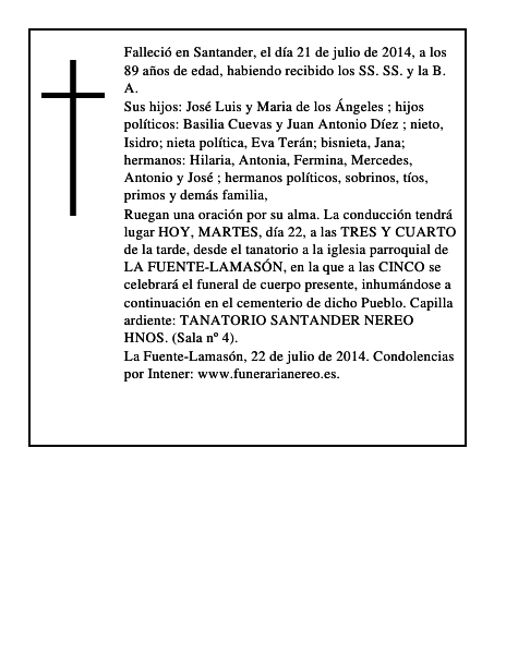 Encarnacion Fernandez Fernandez