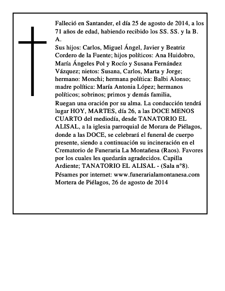 Miguel Ángel Cordero Fernández