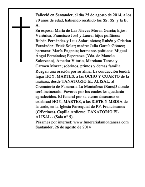 José Francisco Jauregui García