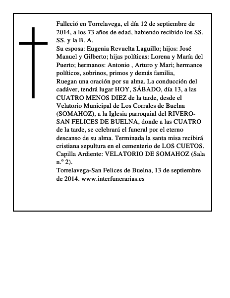 Manuel Francisco Cabeza Posada