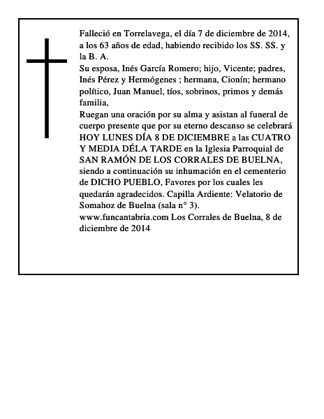 Vicente García Pérez