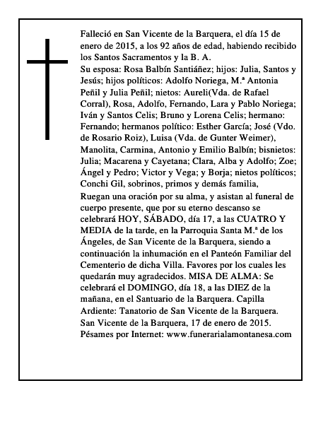 Santos Celis Noriega