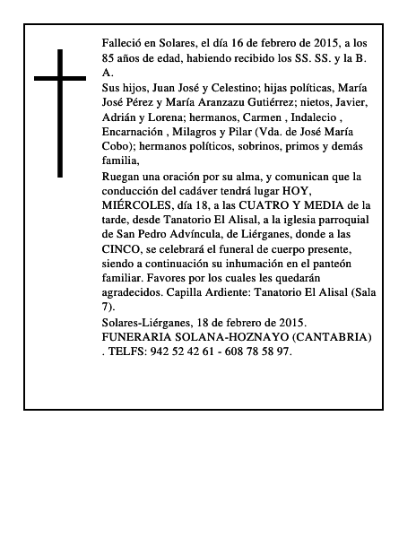 María Sélida García Suárez
