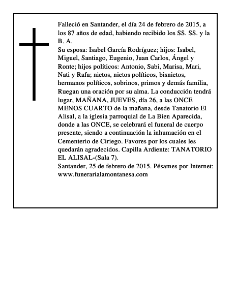 Eugenio Catalina Franco