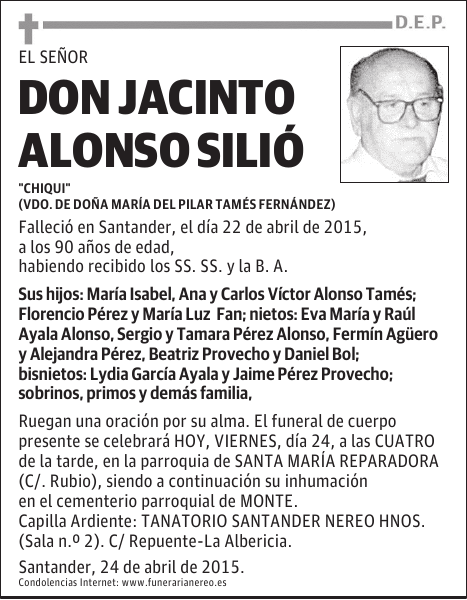 Jacinto Alonso Silió